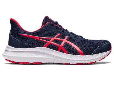 Tenis Para Correr Asics Jolt 4 Hombre Negros Rojos | MX2546-191