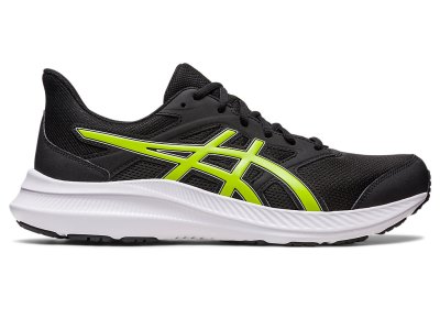 Tenis Para Correr Asics Jolt 4 Hombre Negros Verdes Claro | MX7718-635