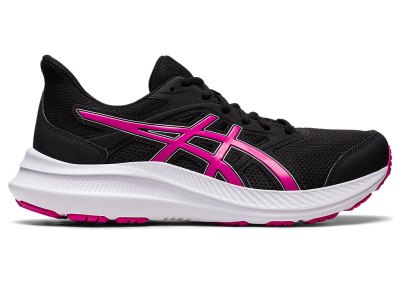 Tenis Para Correr Asics Jolt 4 Mujer Negros Rosas | MX9471-715