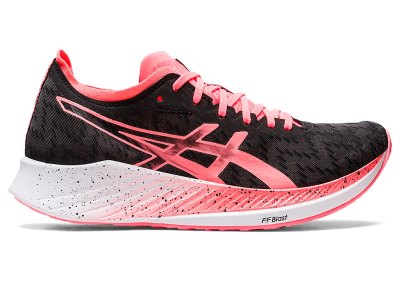 Tenis Para Correr Asics Magic Speed Mujer Negros Coral | MX4068-797