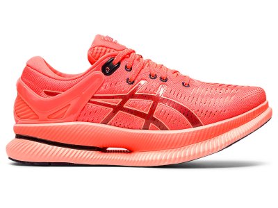 Tenis Para Correr Asics Metaride Mujer Naranjas Rojos Negros | MX1770-353