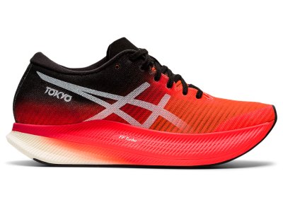 Tenis Para Correr Asics Metaspeed Sky Mujer Naranjas Rojos Blancos | MX0005-499