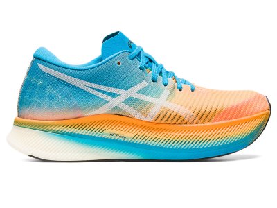 Tenis Para Correr Asics Metaspeed Sky Mujer Naranjas Azules | MX0152-397