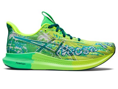 Tenis Para Correr Asics Noosa Tri 14 Hombre Amarillos Blancos | MX6991-517