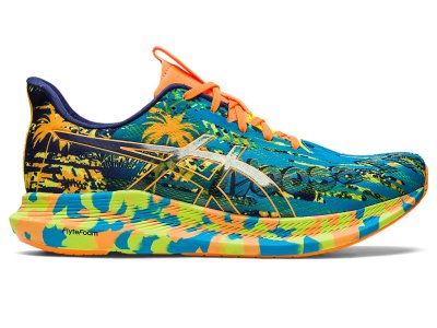 Tenis Para Correr Asics Noosa Tri 14 Hombre Azules Azules Azules | MX9637-309