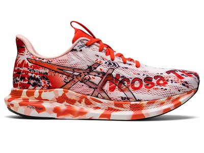 Tenis Para Correr Asics Noosa Tri 14 Mujer Blancos Negros | MX8411-565