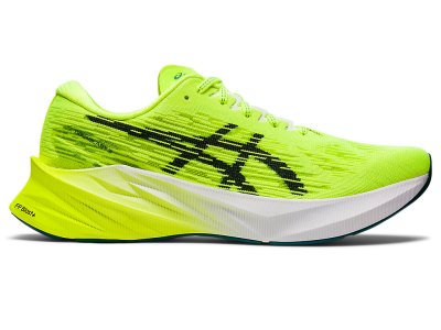 Tenis Para Correr Asics Novablast 3 Hombre Amarillos Negros | MX1290-318