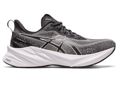 Tenis Para Correr Asics Novablast 3 LE Mujer Blancos Negros | MX8139-379