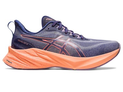 Tenis Para Correr Asics Novablast 3 LE Mujer Azules Azules Coral | MX8454-106