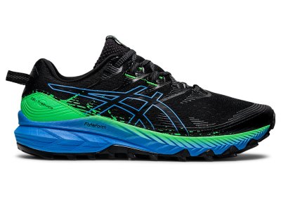 Tenis Para Trail Running Asics Gel-trabuco 10 Hombre Negros Azules | MX1817-520