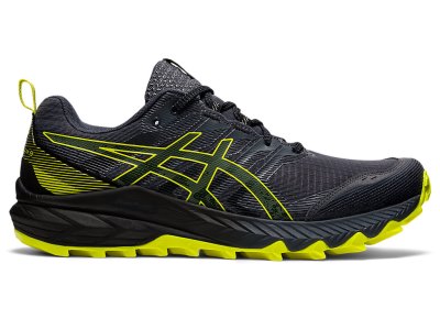 Tenis Para Trail Running Asics Gel-trabuco 9 Hombre Grises Amarillos | MX4572-882