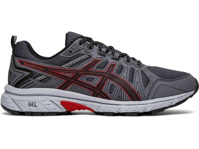 Tenis Para Trail Running Asics Gel-ventuRE 7 Hombre Negros Rojos | MX0847-626