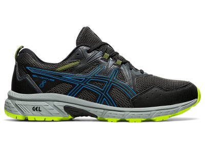 Tenis Para Trail Running Asics Gel-ventuRE 8 (4E) Hombre Negros Azules | MX2076-250