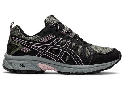 Tenis Para Trail Running Asics Gel-ventuRE 7 Mujer Verdes Rosas | MX2196-248