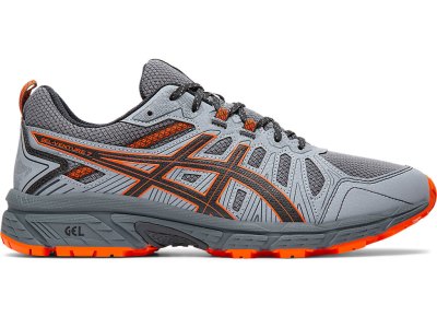 Tenis Para Trail Running Asics Gel-ventuRE 7 (4E) Hombre Grises Naranjas | MX4492-160