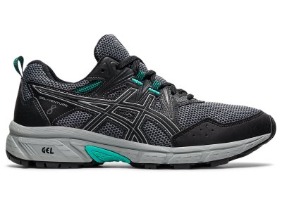 Tenis Para Trail Running Asics Gel-ventuRE 8 (D) Mujer Negros Grises | MX4635-855