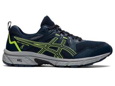 Tenis Para Trail Running Asics Gel-ventuRE 8 Hombre Azules Verdes | MX7269-579