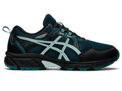 Tenis Para Trail Running Asics Gel-ventuRE 8 Mujer Negros Azules Claro | MX7460-779