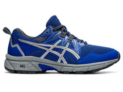 Tenis Para Trail Running Asics Gel-ventuRE 8 Mujer Azules Plateados | MX7792-493