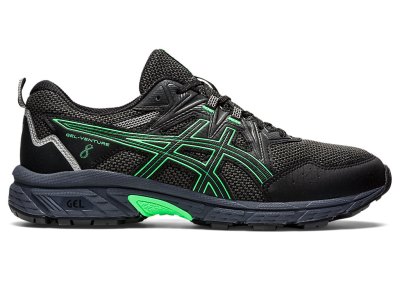 Tenis Para Trail Running Asics Gel-ventuRE 8 Hombre Negros Turquesa | MX8013-041