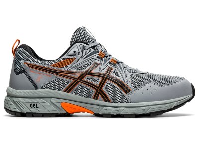 Tenis Para Trail Running Asics Gel-ventuRE 8 (4E) Hombre Grises Naranjas | MX8396-810