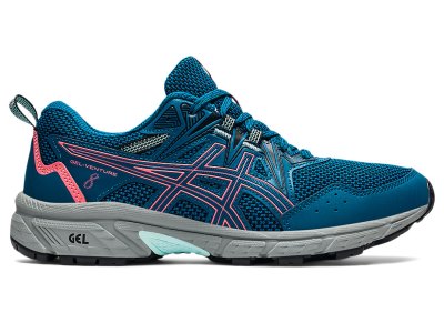 Tenis Para Trail Running Asics Gel-ventuRE 8 Mujer Turquesa Oscuro Coral | MX8655-138