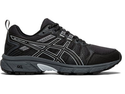 Tenis Para Trail Running Asics Gel-ventuRE 7 (D) Mujer Negros Grises | MX9378-657