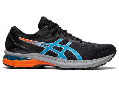 Tenis Para Trail Running Asics Gt-2000 9 Trail Hombre Negros Turquesa Claro | MX1776-129