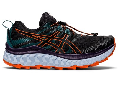 Tenis Para Trail Running Asics Trabuco Max Mujer Negros Naranjas | MX6994-182