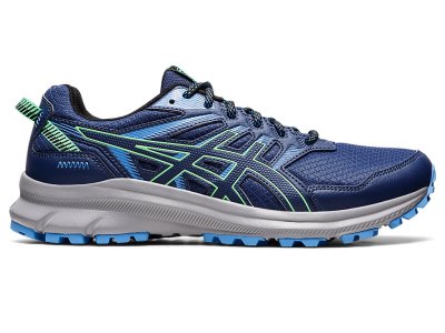 Tenis Para Trail Running Asics Trail Scout 2 Hombre Azules Turquesa | MX1444-758