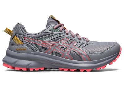 Tenis Para Trail Running Asics Trail Scout 2 Mujer Grises Coral | MX4573-866