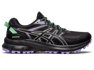 Tenis Para Trail Running Asics Trail Scout 2 Mujer Negros Verdes | MX5671-553