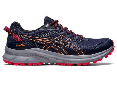 Tenis Para Trail Running Asics Trail Scout 2 Hombre Negros Naranjas | MX6415-092