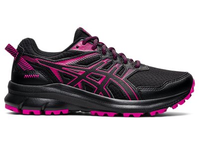 Tenis Para Trail Running Asics Trail Scout 2 Mujer Negros Fucsia Rojos | MX6850-420