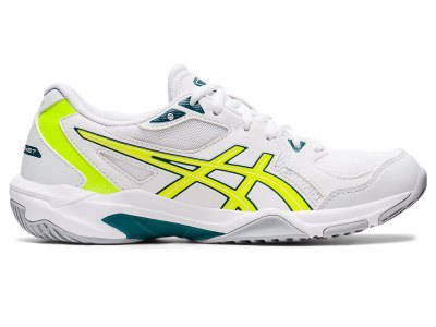 Tenis de Voleibol Asics Gel-rocket 10 Mujer Blancos Amarillos | MX4558-718