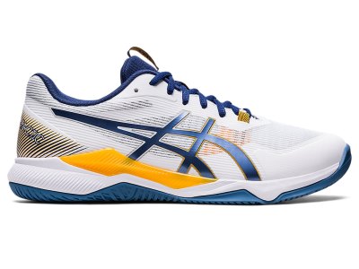 Tenis de Voleibol Asics Gel-tactic Hombre Blancos Azules | MX7914-580