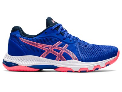 Tenis de Voleibol Asics Netburner Ballistic FF 2 Mujer Azules Coral | MX3382-675