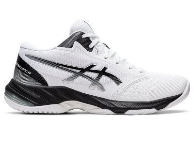 Tenis de Voleibol Asics Netburner Ballistic FF MT 3 Hombre Blancos Negros | MX6144-963