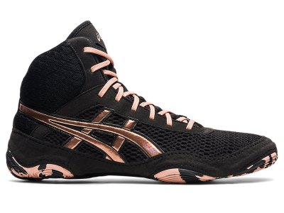 Zapatillas Wrestling Asics Matblazer Mujer Negros Rosas Dorados | MX0795-272