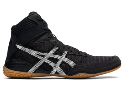 Zapatillas Wrestling Asics Matcontrol 2 Hombre Negros Blancos | MX2452-463