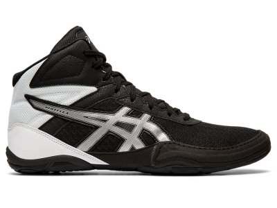 Zapatillas Wrestling Asics Matflex 6 Hombre Negros Plateados | MX2492-963