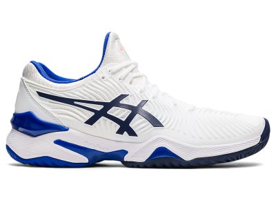 Zapatos de Tenis Asics Court FF 2 Mujer Blancos Azules | MX3029-171