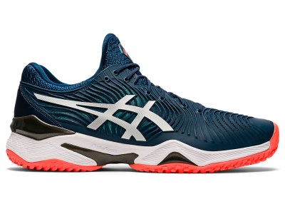 Zapatos de Tenis Asics Court FF 2 OC Hombre Azules Blancos | MX6699-754