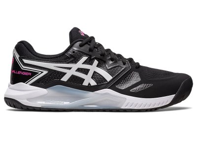 Zapatos de Tenis Asics Gel-challenger 13 Hombre Negros Rosas | MX1335-484