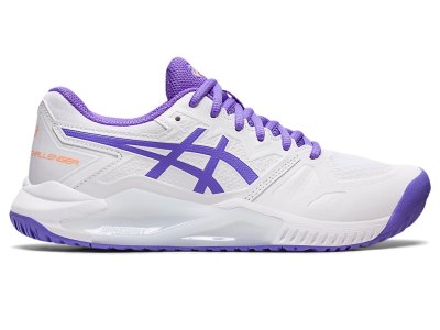 Zapatos de Tenis Asics Gel-challenger 13 Mujer Blancos Morados | MX2550-354