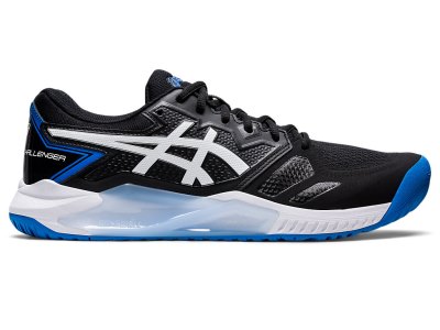 Zapatos de Tenis Asics Gel-challenger 13 Hombre Negros Azules | MX4352-938