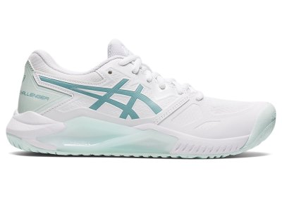 Zapatos de Tenis Asics Gel-challenger 13 Mujer Blancos Azules | MX5731-680