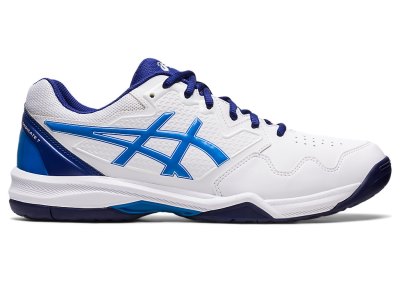 Zapatos de Tenis Asics Gel-dedicate 7 Hombre Blancos Azules | MX3289-876