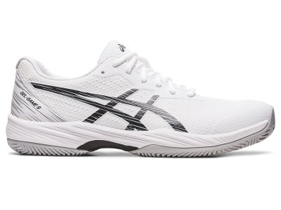 Zapatos de Tenis Asics Gel-game 9 Clay/Oc Hombre Blancos Negros | MX1130-766