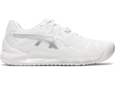 Zapatos de Tenis Asics Gel-resolution 8 Mujer Blancos Plateados | MX8607-294